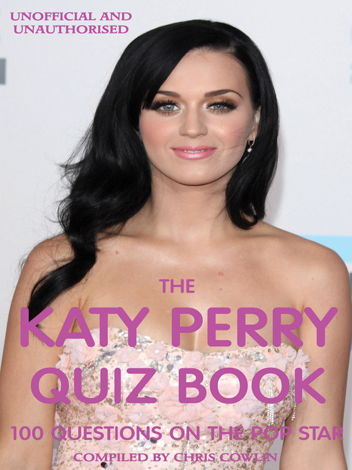 Cover image for The Katy Perry Quiz Book